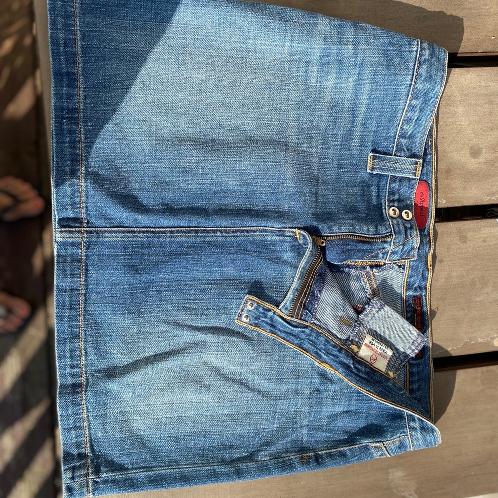 AG the Appeal denim miniskirt